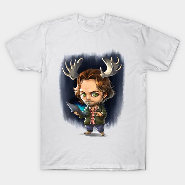 Moose Sam T-Shirt by GioGui